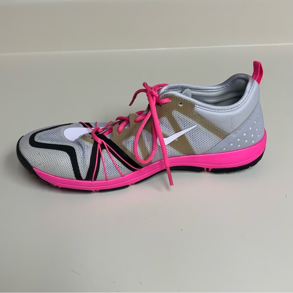 Nike Free Cross Complete Running Shoes, #749421-003, Grey Pink, Womens Size 7.5 - Picture 3 of 16